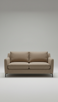 Taupe Linen Sleeper Sofa
